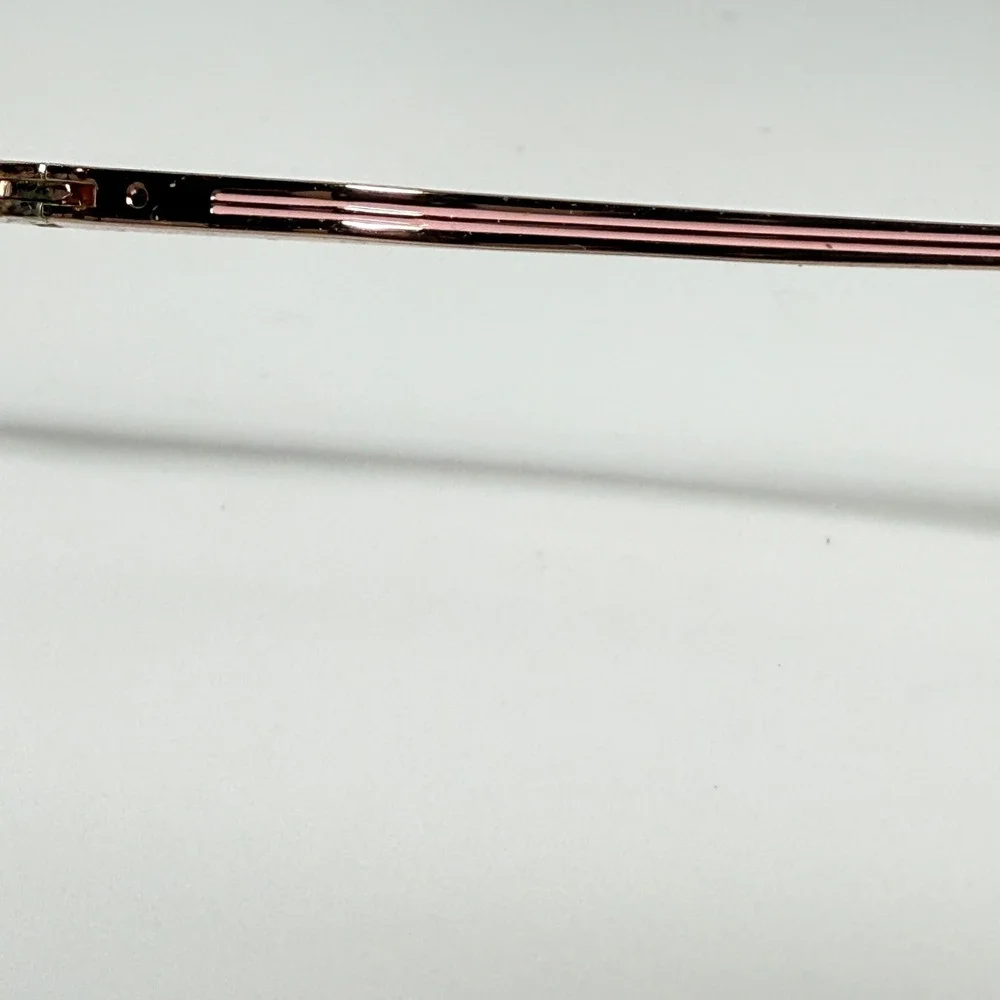 Ted Baker TKG001‎ BRN Eyeglasses Frame 48-16-125 Rose Gold Brown Floral 21968